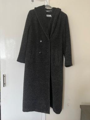 MaxMara Grey Alpaca Wool Coat 21