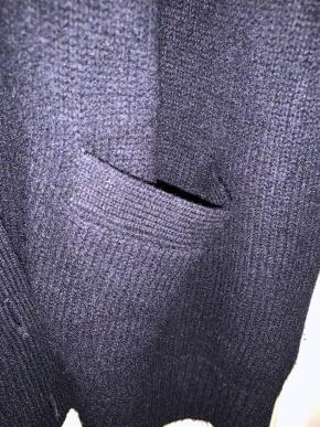 Ralph Lauren Navy Blue Cashmere Blend Cardigan 7