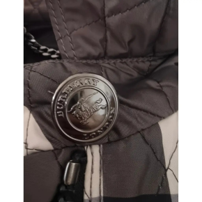 Burberry Check Peplum jacket 10