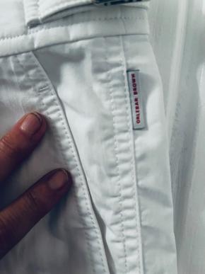 Orlebar Brown White Cotton Ladies Shorts 4