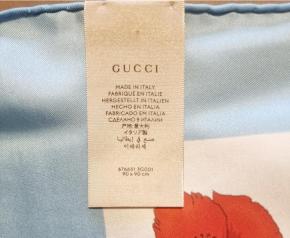 Gucci x Sony Music Collab Silk Scarf 11