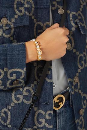 Gucci White Motif Bracelet 4