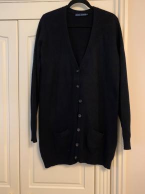 Ralph Lauren Navy Cashmere Blend Cardigan 4