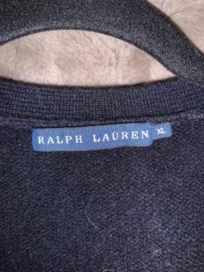 Ralph Lauren Navy Cashmere Blend Cardigan 5
