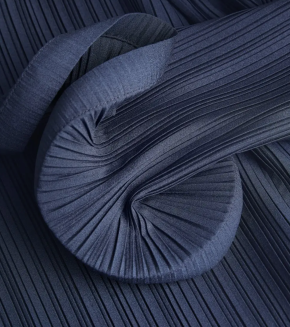 Rowen Rose Georgette Pleated Mini Dress 6