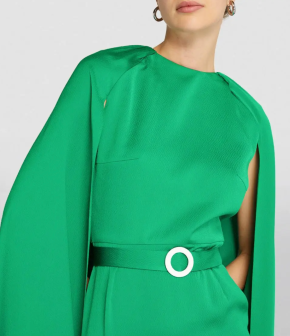 Edeline Lee Mercury Cape Gown 6