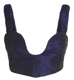 Sandra Mansour Harmonie Draped Corset Top 2