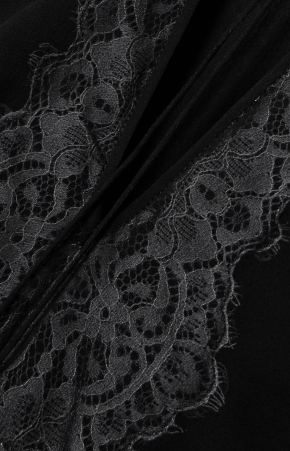 Christoper Esber Cutout Lace-Trimmed Silk-Georgette Gown 3