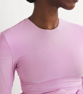 Christopher Esber Venus Looped Ruched Stretch-Jersey Top 4