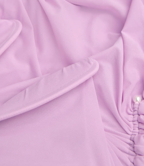 Christopher Esber Venus Looped Ruched Stretch-Jersey Top 5