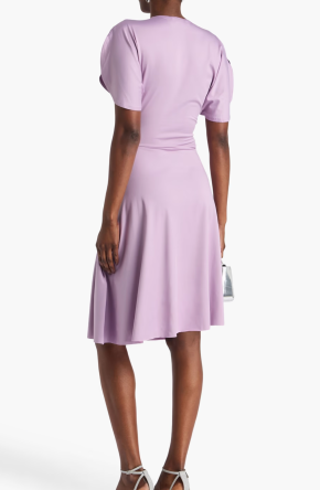 Victoria Beckham Ruched Stretch-Jersey Dress 3