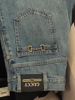 Gucci Unisex Horsebit Jeans 7