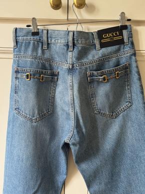 Gucci Unisex Horsebit Jeans 4