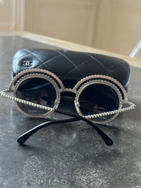 Chanel Runway Faux Pearl Sunglasses 3