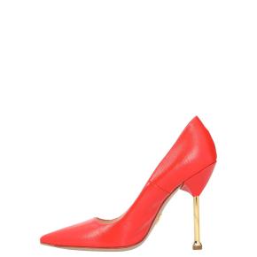 Prada Neon Pink Saffiano Leather Pointed-Toe Pumps 7