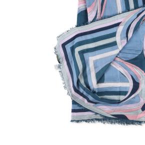 Emilio Pucci Pesci Print cashmere Blend Scarf 7