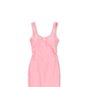 Alexander Wang Crystal Logo Maxi Dress in Stretch Athletic Blend 3