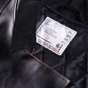 Sacai X Carhartt Wip Cotton Corduroy-Trimmed Leather Jacket 14