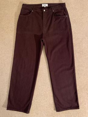 Reformation Organic Cotton Brown Jeans 2