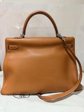 Hermes Gold Togo Kelly 35 5