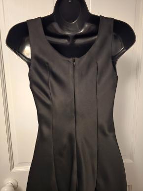 Rasario Black Cowl Neck Maxi Dress 3