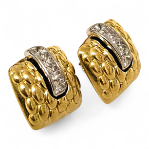 Fope Vendome Collection Diamond Set Earrings 2