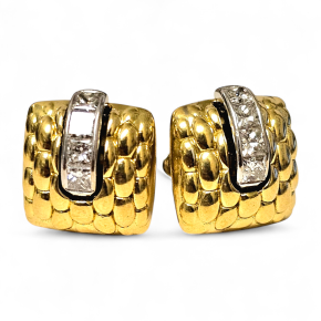 Fope Vendome Collection Diamond Set Earrings 3