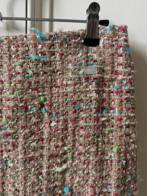 Chanel Karl Lagerfeld 2005 Multi Colour Tweed Skirt 4