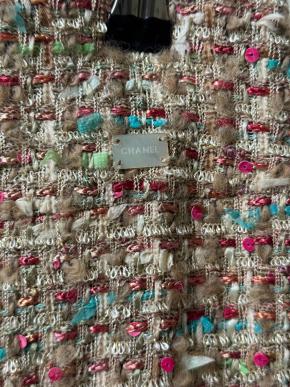 Chanel Karl Lagerfeld 2005 Multi Colour Tweed Skirt 2