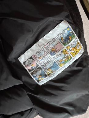 Moncler Black Fur Hooded Coat 6