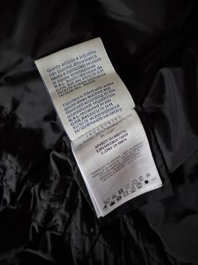 Moncler Black Fur Hooded Coat 7