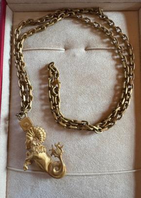 Valentino Zodiakos Collection Metal Necklace 3