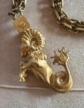 Valentino Zodiakos Collection Metal Necklace 5