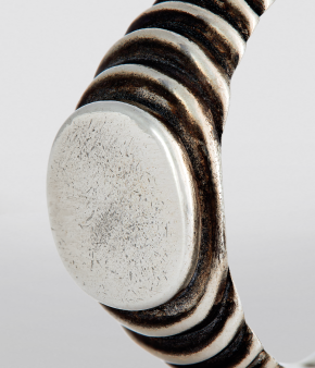 Maor Lira Sterling Silver Signet Ring Size 9 3