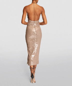 16Arlington Sequinned Sola Midi Dress 2