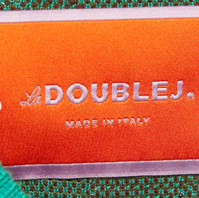 La DoubleJ Diamond-Pattern Midi Dress 4