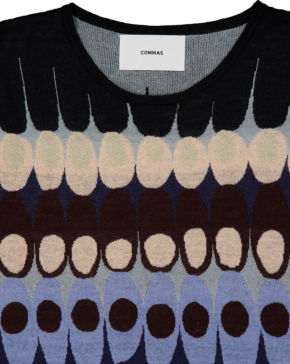 Commas Jacquard Crew-Neck Jumper 5