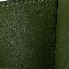 Hermes Green Tadelakt Egee Clutch 6