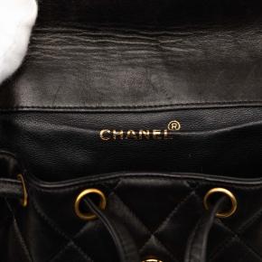 Chanel Black Medium Quilted Lambskin Duma Backpack 5