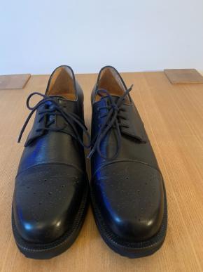 Robert Clegerie Black Leather Brogues 4