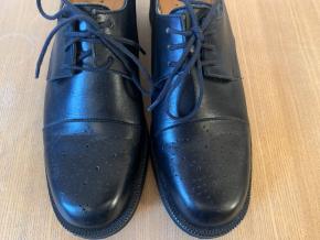 Robert Clegerie Black Leather Brogues 5