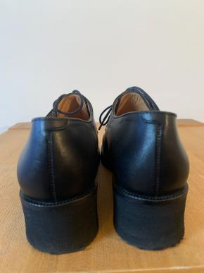 Robert Clegerie Black Leather Brogues 7