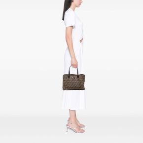 Fendi Small Zucchino Canvas Tote 8