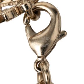 Chanel CC Gold Plated Station Chain Long Necklace 3