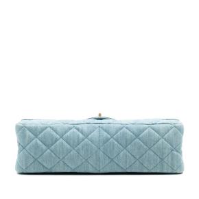 Chanel Denim Quilted  Reissue 2.55 Double Flap 226 3