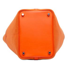 Hermes Orange Toile Goeland and Swift Cargo Picotin Lock 18 3