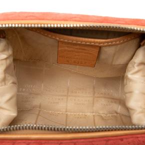 Celine Orange C Macadam Suede Pouch 4