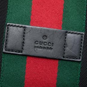 Gucci Black Techno Canvas Web Travel Bag 5
