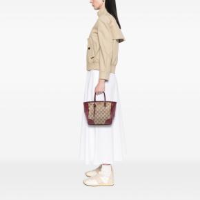 Gucci Small GG Canvas Bree Satchel 7