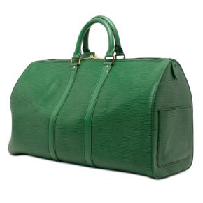 Louis Vuitton Green Epi Keepall 45 2